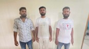 অপহরণ করে চাঁদা আদায়ের অভিযোগে আটক ৩