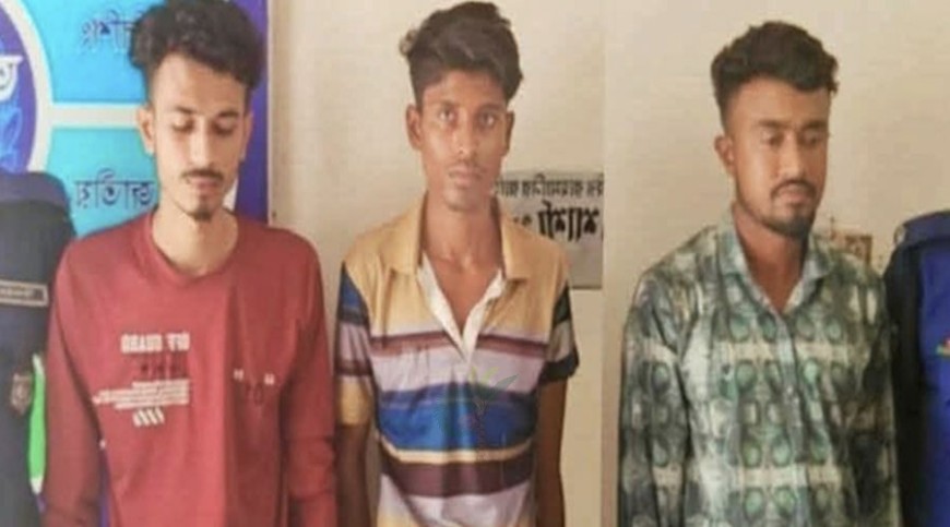 প্রবাসীর স্ত্রীকে সংঘবদ্ধ ধর্ষণের অভিযোগে গ্রেপ্তার ৩