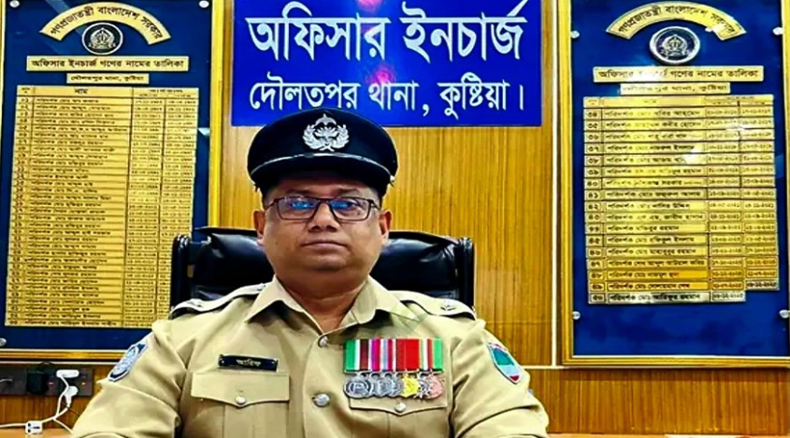 দৌলতপুর থানার ওসি বদলি, দুর্নীতির বিস্তর অভিযোগ