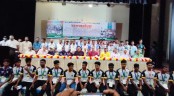 অনূর্ধ্ব-১৭ জাতীয় চ্যাম্পিয়ন মাগুরা ফুটবল দলকে সংবর্ধনা