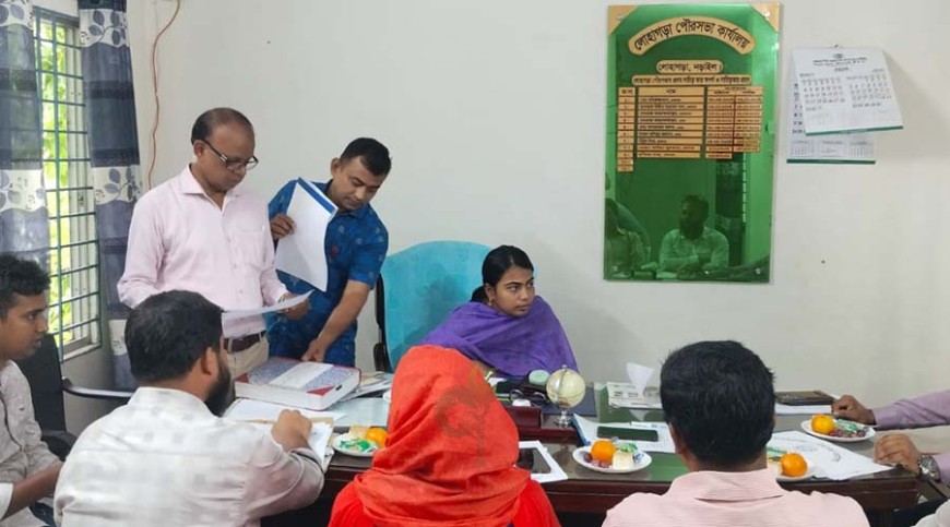 লোহাগড়া পৌরসভার ৫২ কোটি টাকার বাজেট ঘোষণা