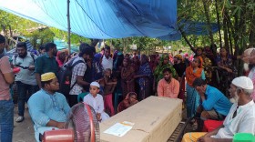 ইসরায়েলি ড্রোন হামলায় নিহত সাতক্ষীরার দুই প্রবাসীর দাফন, পরিবারের মাতম