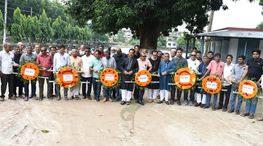 শ্রদ্ধা ভালোবাসায় সাংবাদিক শামছুর রহমানকে স্মরণ