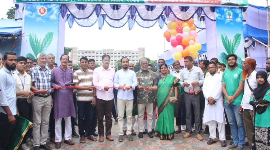 যশোরে বৃক্ষমেলা শুরু, লক্ষ্য ১৫ লাখ গাছ লাগানো