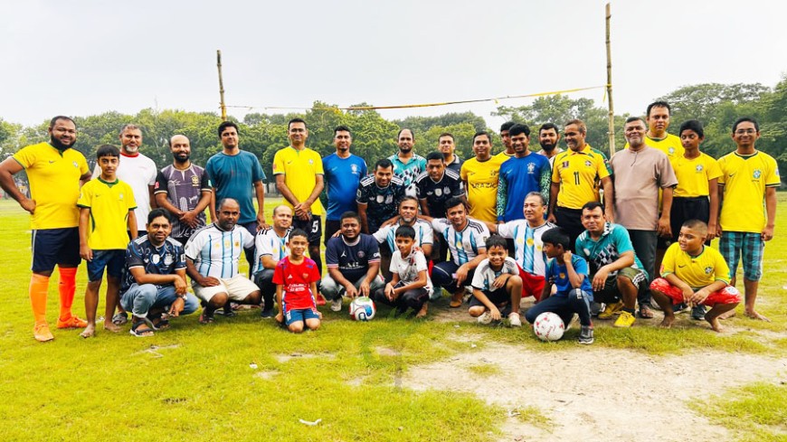 সাতক্ষীরায় ব্রাজিলের কাছে বড় ব্যবধানে আর্জেন্টিনার হার