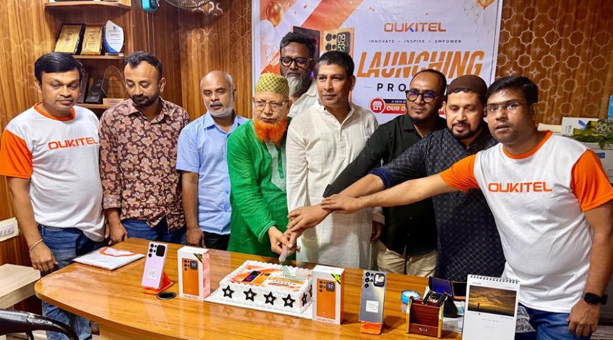বর্ণাঢ্য আয়োজনে ওকিটেল ‘সি ৬২’ মোবাইলফোন লঞ্চ