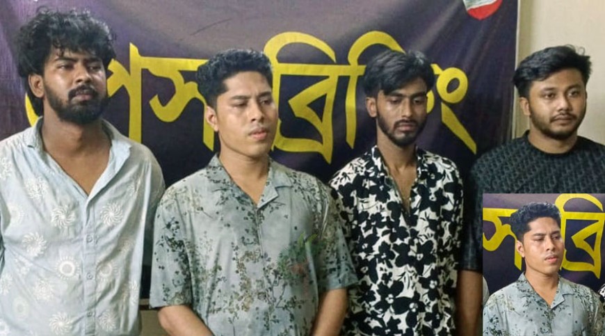 চট্টগ্রামের আলোচিত সন্ত্রাসী ডেভিড ইমন তিন সহযোগীসহ যশোরে গ্রেপ্তার