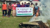 অভয়নগরে চায়না দুয়ারী ও কারেন্ট জাল ধ্বংস