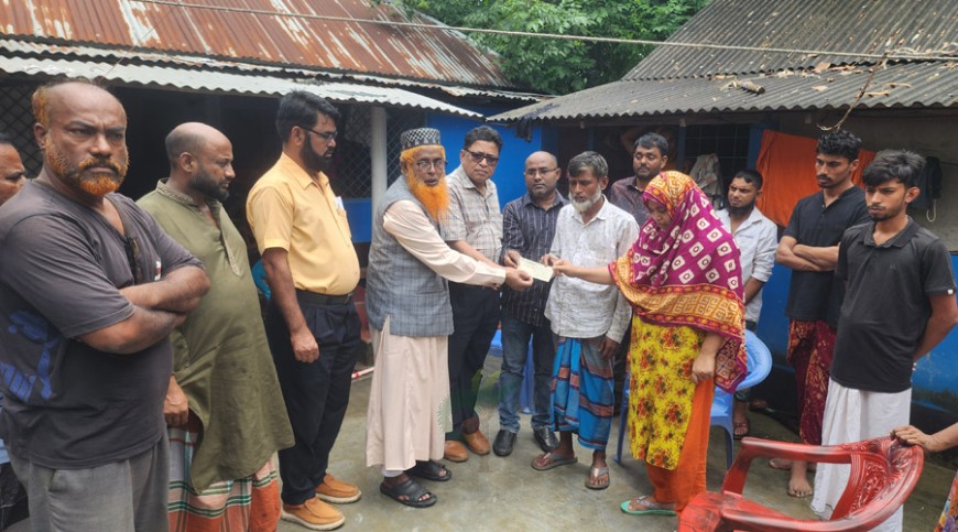 ধর্ষণের পর হত্যার ঘটনায় শিশুর পরিবারকে আর্থিক সহায়তা প্রদান