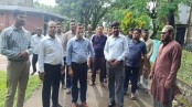 দেবহাটায় স্বাস্থ্য কমপ্লেক্স পরিদর্শনে মন্ত্রিপরিষদ বিভাগের যুগ্মসচিব