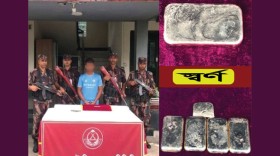 যশোরে সোনার বার উদ্ধার, একজন আটক
