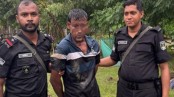 কালিয়ায় অস্ত্রগুলিসহ একজন আটক