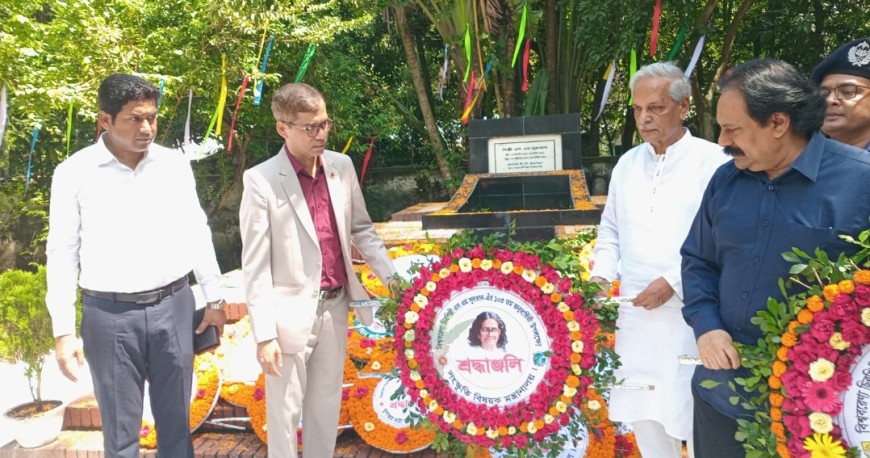 এস এম সুলতানের ১০৩তম জন্মবার্ষিকীতে নড়াইলে নানা আয়োজন
