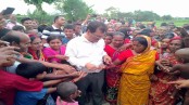 খেশরায় কলাগাছি নতুন সড়কের নির্মাণকাজ উদ্বোধন