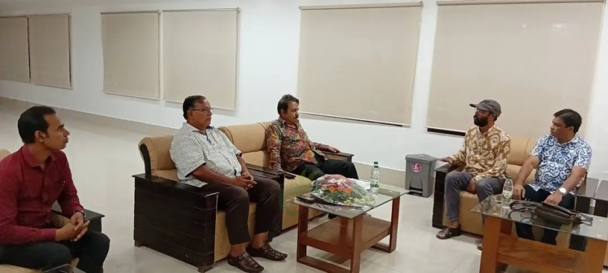 নদী কমিশন চেয়ারম্যানের সাথে বাংলাদেশ পরিবেশ আন্দোলনের বৈঠক