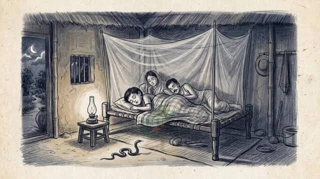 কালিগঞ্জে সাপের কামড়ে ঘুমন্ত শিশুর মৃত্যু