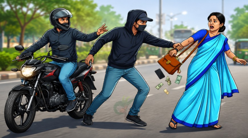 যশোরে রিকশা থামিয়ে নারীর ব্যাগভর্তি টাকা ছিনতাই!