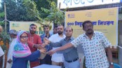 দেবহাটায় চারশ পরিবারে মাঝে লিচুর চারা বিতরণ