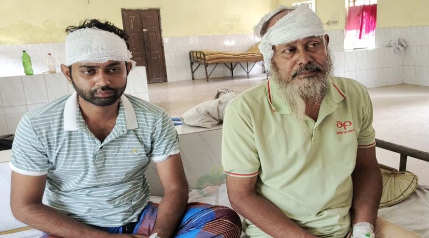 গাংনীতে একই পরিবারের তিনজনকে পিটিয়ে জখমের অভিযোগ