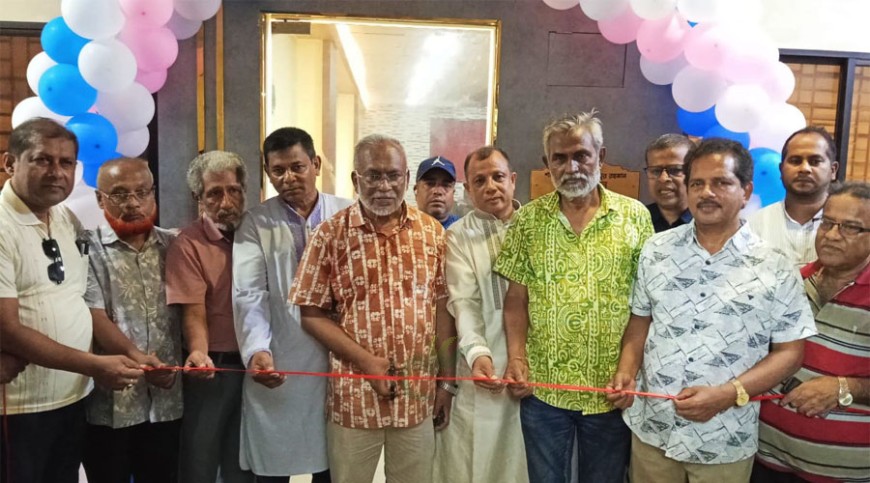 প্রেসক্লাব যশোরের পুনঃনির্মিত শামছুর রহমান মিলনায়তনের উদ্বোধন