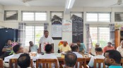 দেবহাটায় সুবর্ণাবাদ সেন্ট্রাল হাইস্কুলের এডহক কমিটিকে সংবর্ধনা