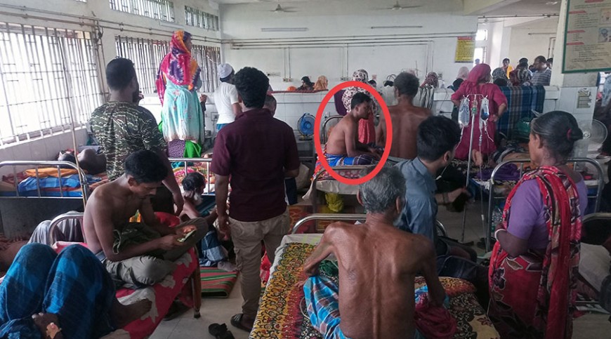 যশোর হাসপাতালে ডেঙ্গু ছড়ানোর ফাঁদ!
