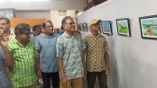 ৩৯ শিশুর ৪০টি ছবি প্রদর্শনী শুরু