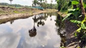 দুই বছর আগে খনন করা খালে ফের প্রকল্প!