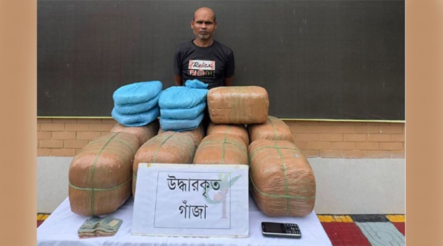 মোংলায় ৫০ কেজি গাঁজাসহ আটক ২