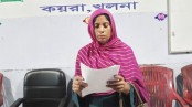 কয়রায় জমি দখল চেষ্টার অভিযোগে নারীর সংবাদ সম্মেলন