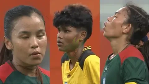উত্তর কোরিয়ার কাছে দশ গোল হজম বাংলাদেশের প্রমিলাদের