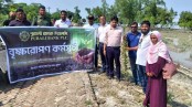 পাইকগাছায় পূবালী ব্যাংকের বৃক্ষরোপণ কর্মসূচি