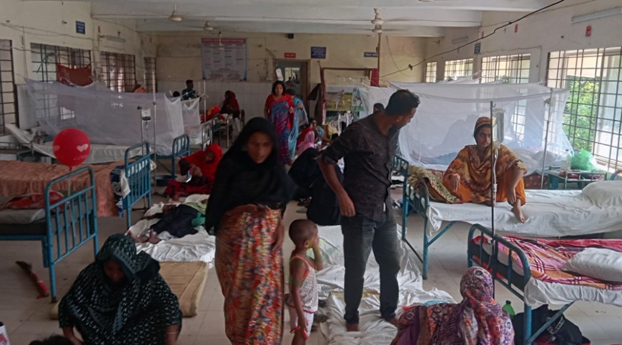 বাড়ছে ডেঙ্গু হামের রোগী, নেই পর্যাপ্ত পরীক্ষার ব্যবস্থা