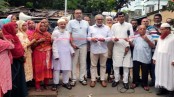 জামতলার সড়কে আরসিসি ঢালাই, কমল দুর্ভোগ