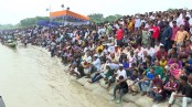 গড়াই নদীতে তিনদিনের নৌকা বাইচ প্রতিযোগিতা উদ্বোধন