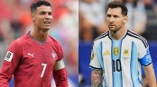 ‘এগিয়ে যেতে থাকো’ মেসির অবসরে রোনালদোর বার্তা