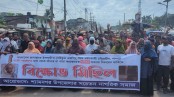শ্যামনগরে এমপি নজরুলের কুশপুত্তলিকা দাহ, শাস্তির দাবিতে বিক্ষোভ