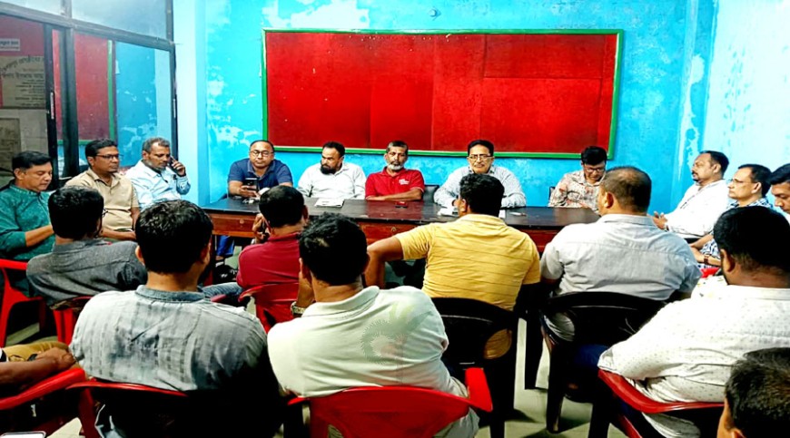 কেশবপুর প্রেসক্লাবের জরুরি সভা