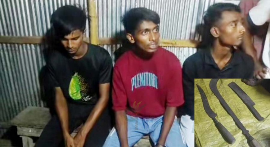 বস্তায় দেশি অস্ত্র, তিন কিশোরকে ধরে পুলিশে দিলেন স্থানীয়রা