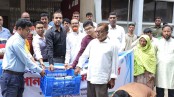 অভয়নগরের জলাশয়ে পোনা মাছ অবমুক্ত