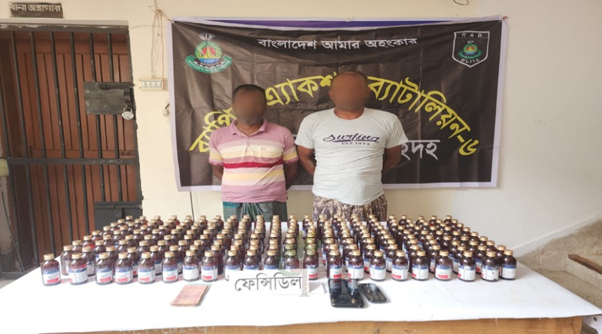মহেশপুরে মাদকসহ দুই কারবারিকে গ্রেপ্তার দাবি