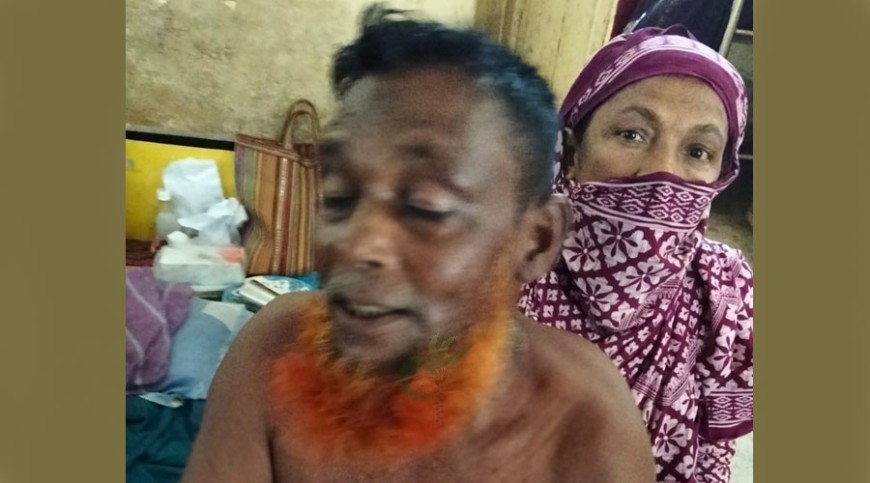 জমির আইল নিয়ে দ্বন্দ্বে বৃদ্ধকে মারপিটের অভিযোগ