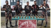 মহেশপুর সীমান্তে ভারতীয় মদ উদ্ধার বিজিবির