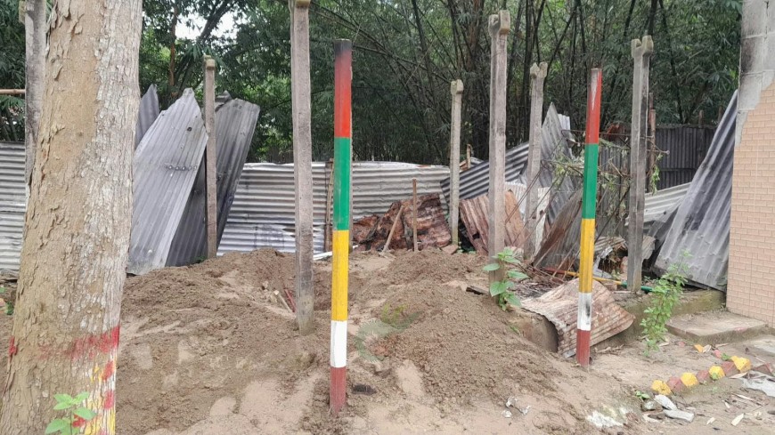 সেই 'পীরের' কঙ্কাল ফের কবরে
