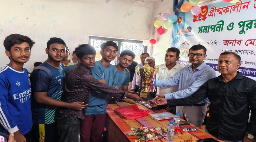 যশোরে গ্রীষ্মকালীন ক্রীড়া প্রতিযোগিতা সম্পন্ন