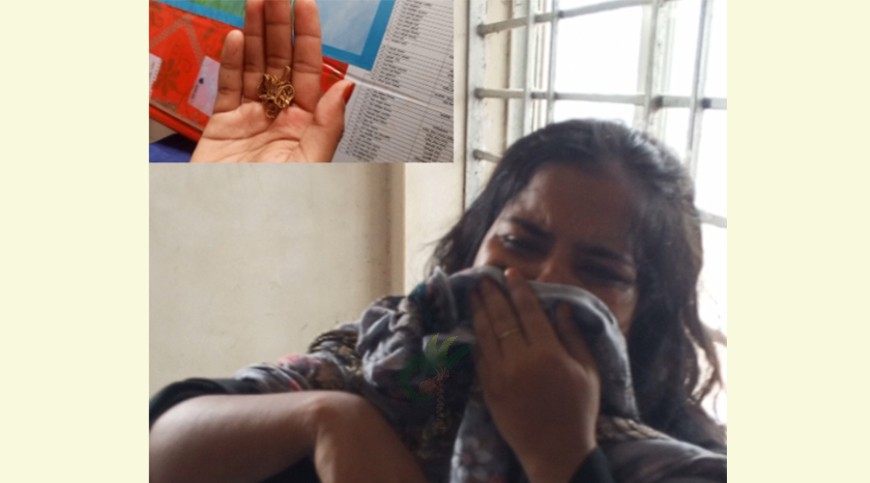 হাসপাতালে রোগী সেজে সোনার চেইন ছিনতাইয়ের অভিযোগে আটক