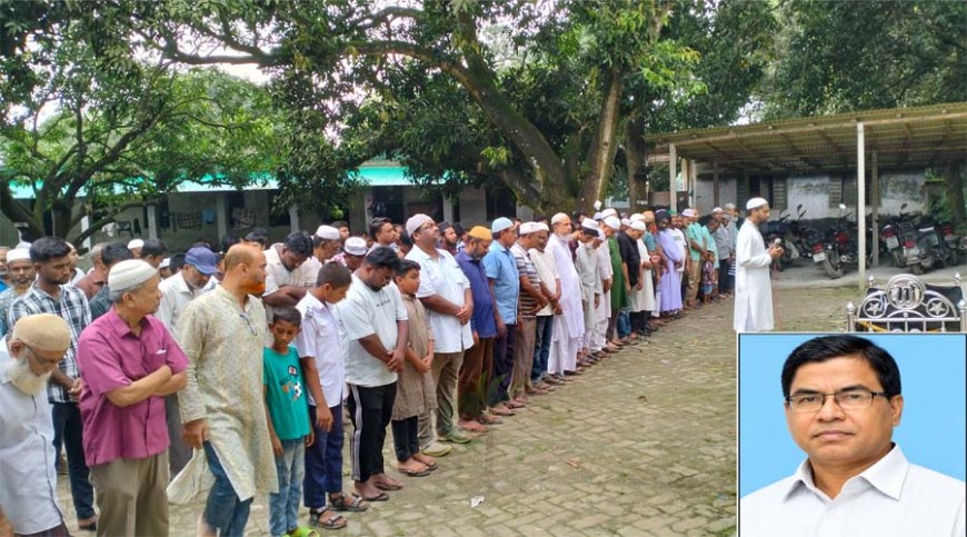 কোটচাঁদপুরে প্রবীণ সাংবাদিক নজরুল ইসলামের দাফন সম্পন্ন